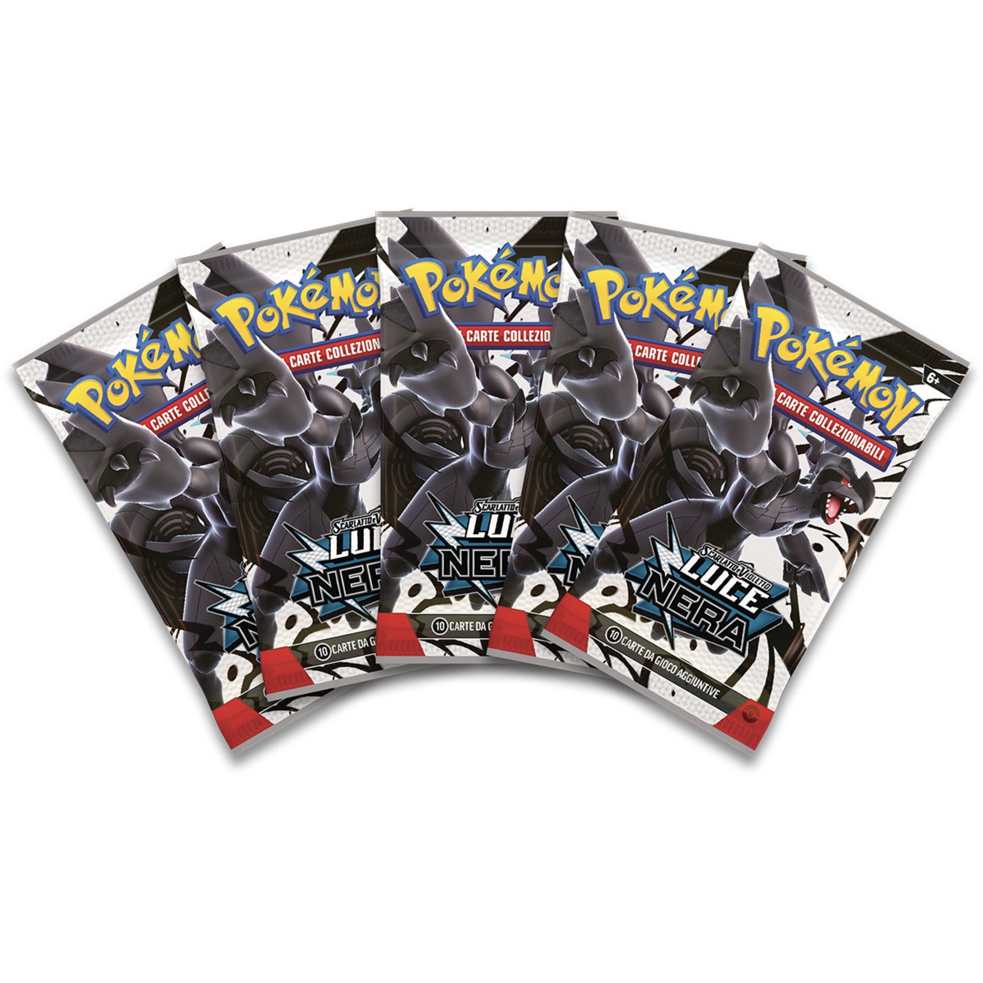 Collezione con raccoglitore dell’espansione scarlatto e violetto - luce nera del gcc pokémon - POKEMON