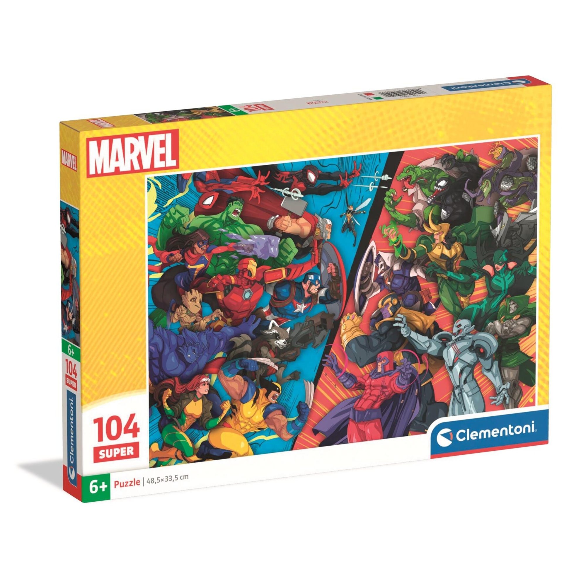 Clementoni - marvel heroes vs villains - 25059 - CLEMENTONI, MARVEL