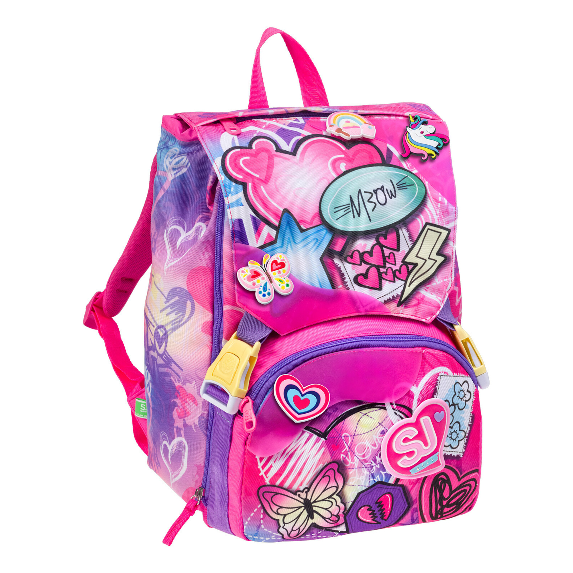 Zaino estensibile scuola big sj gang tinypatch girl - SEVEN