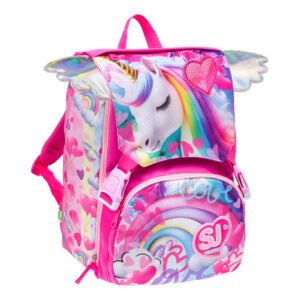 Zaino estensibile scuola big sj gang flyunicorn girl - SEVEN