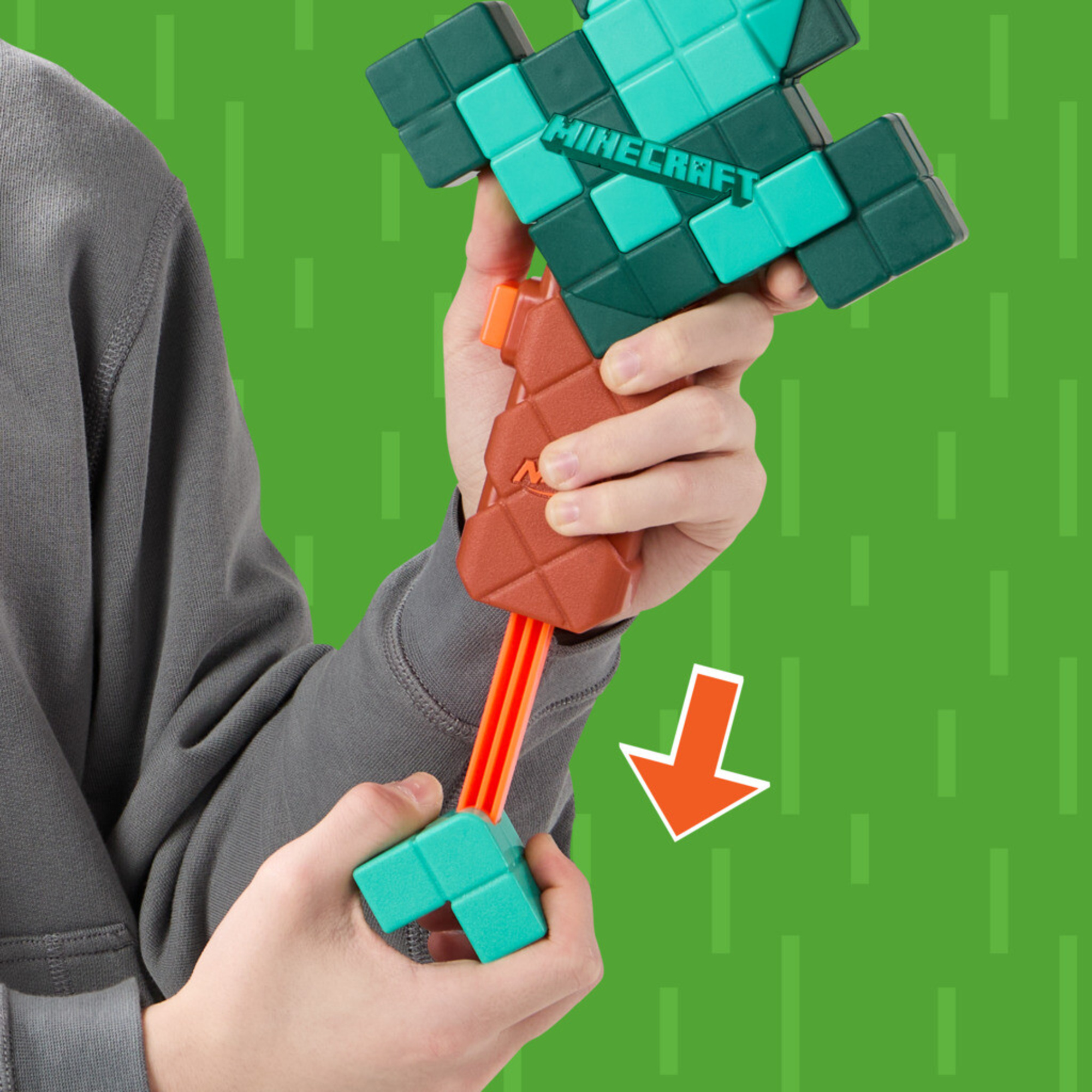 Nerf minecraft spada diamond - NERF