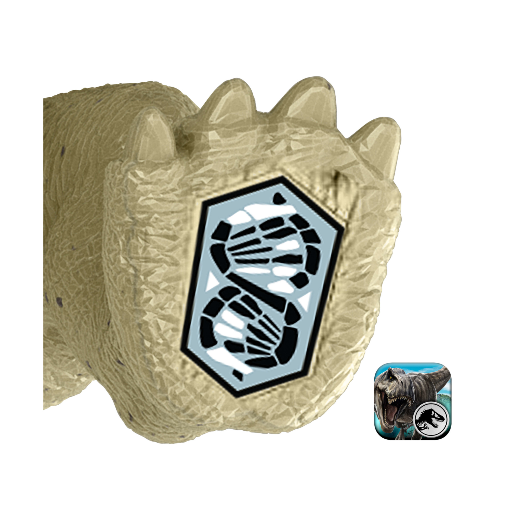 Mattel jurassic world la rinascita - edmontonia frenzy, dinosauro snodato con design ispirato al film e articolazioni mobili - Jurassic World