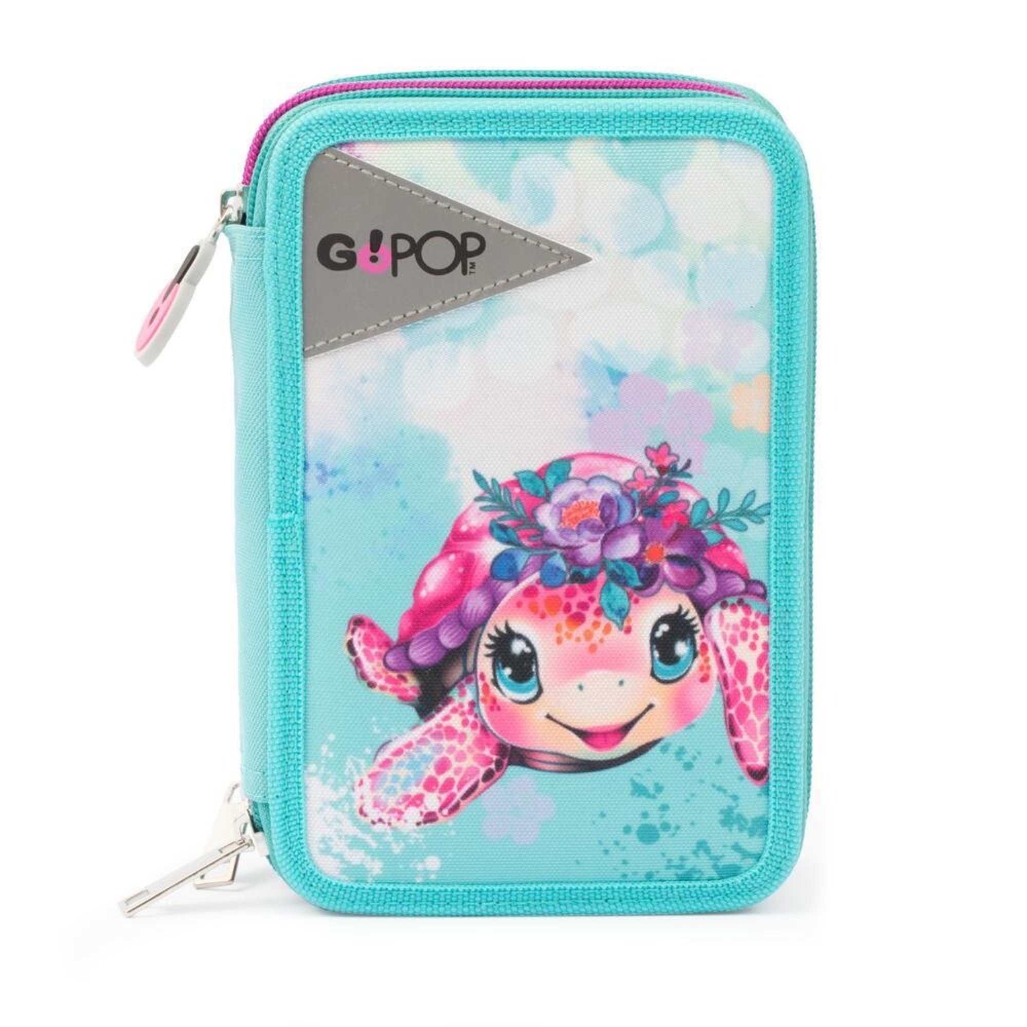 Astuccio triplo gopop25 – turtle bloom - GO POP