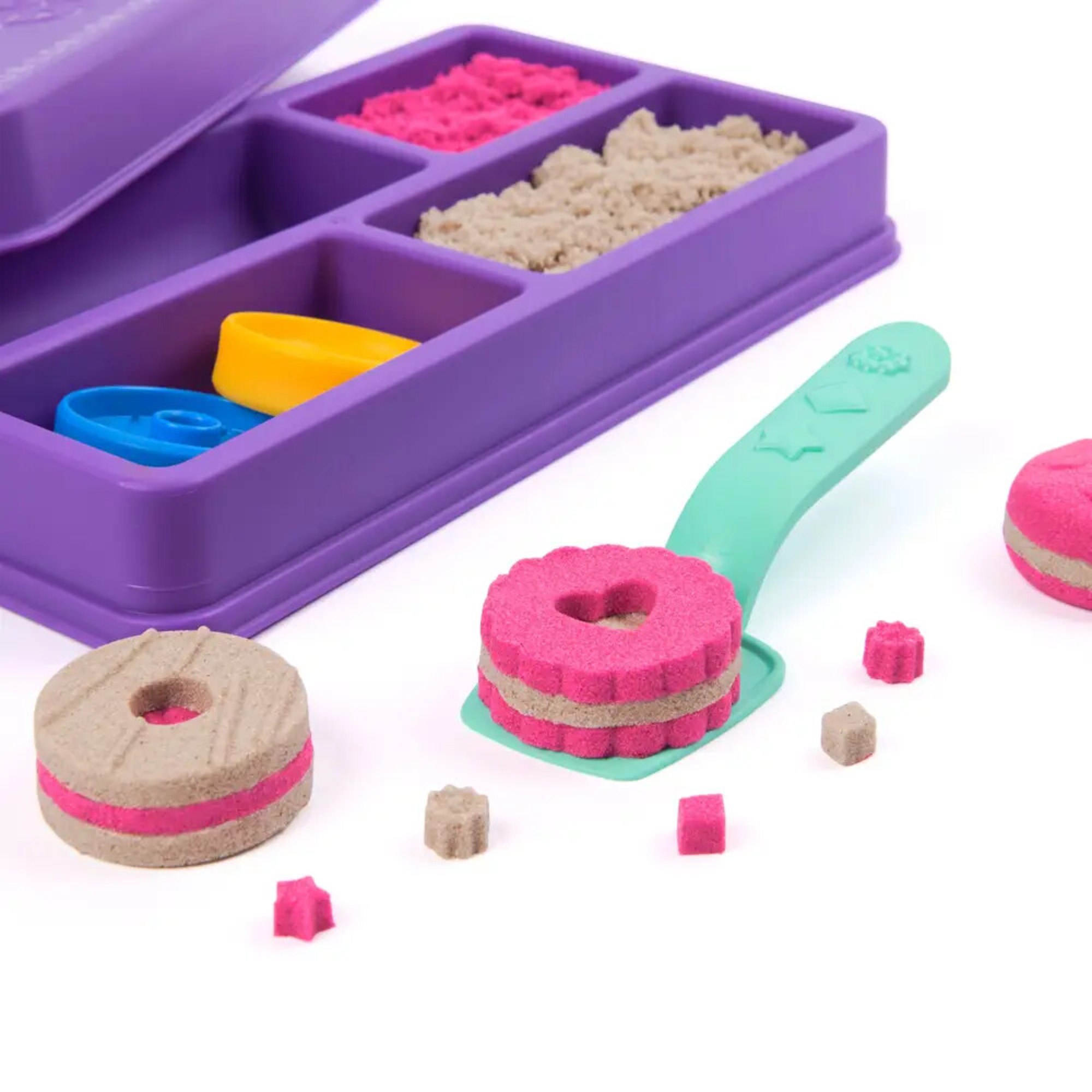 Kinetic sand, scatola di biscotti - KINETIC SAND