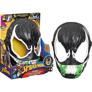 Maschera Di Spider-Man Hasbro Con Luci - Giocattolo Luminoso Per Bambini Dai 5 Anni, Costume Role Play - Foto 13